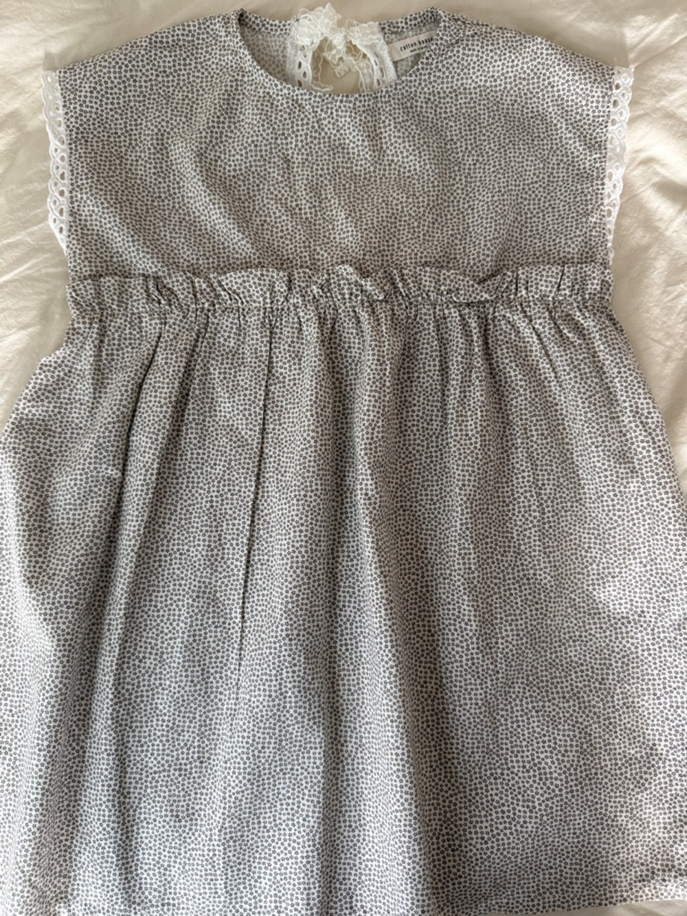 Kids floral cotton dress